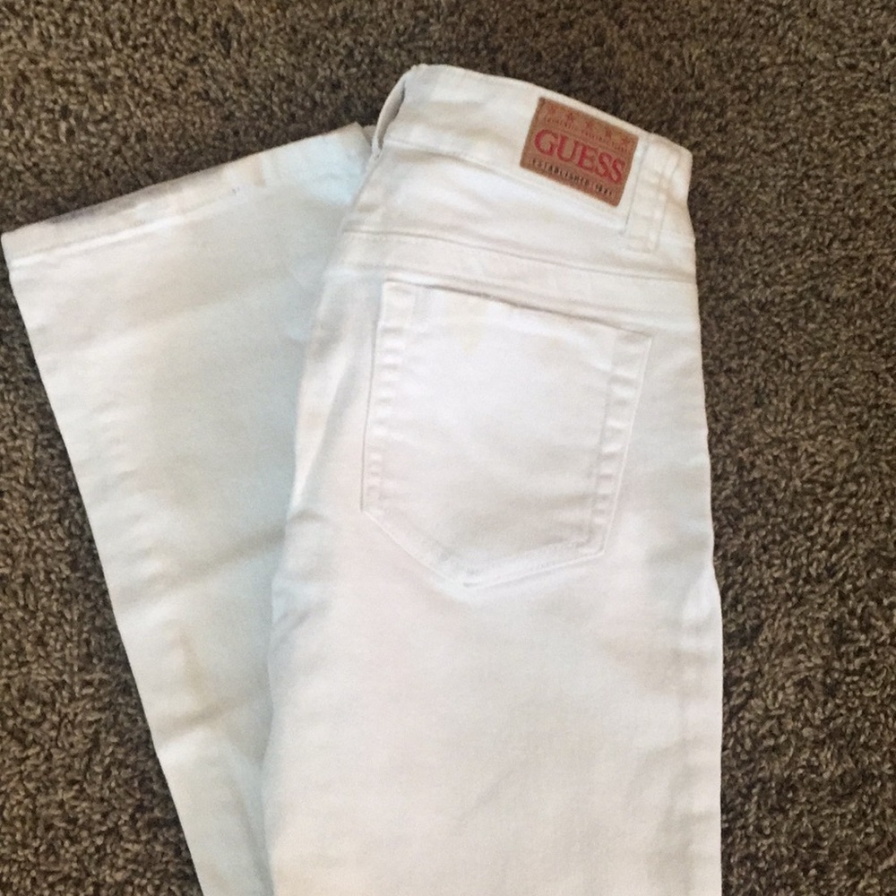Guess White Jeans